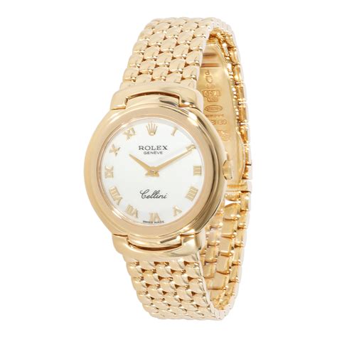 rolex cinelli damen|rolex cellini women's watch.